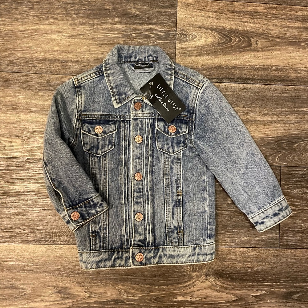 Little Bipsy jean jacket NWT